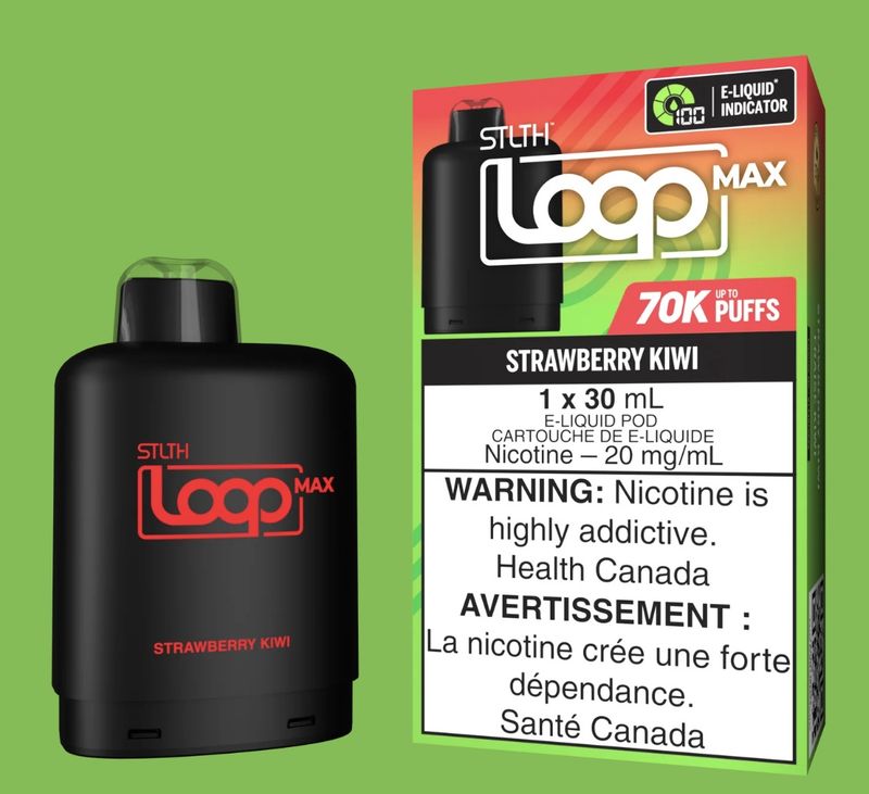 STLTH Loop Max Pod 70K - Strawberry Kiwi