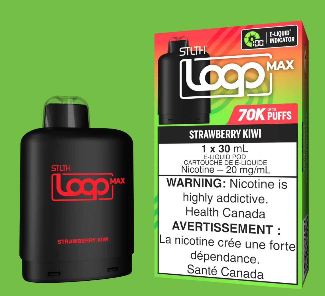 STLTH Loop Max Pod 70K - Strawberry Kiwi STLTH Loop Max Pod 70K - Strawberry Kiwi