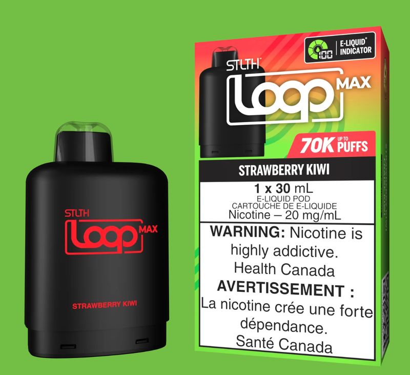 STLTH Loop Max Pod 70K - Strawberry Kiwi