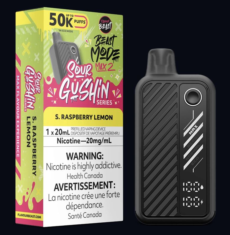 Beast Mode Max 2 Disposable - S. Raspberry Lemon