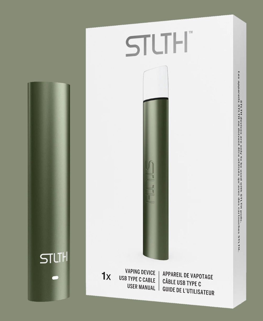 STLTH Device Type C - Green Metal