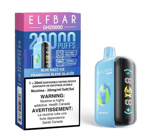 ELFBAR GH20000 Disposable - Blue Razz Ice