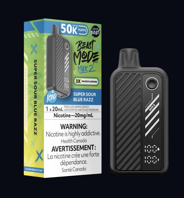 Beast Mode Max 2 Disposable - Super Sour Blue Razz
