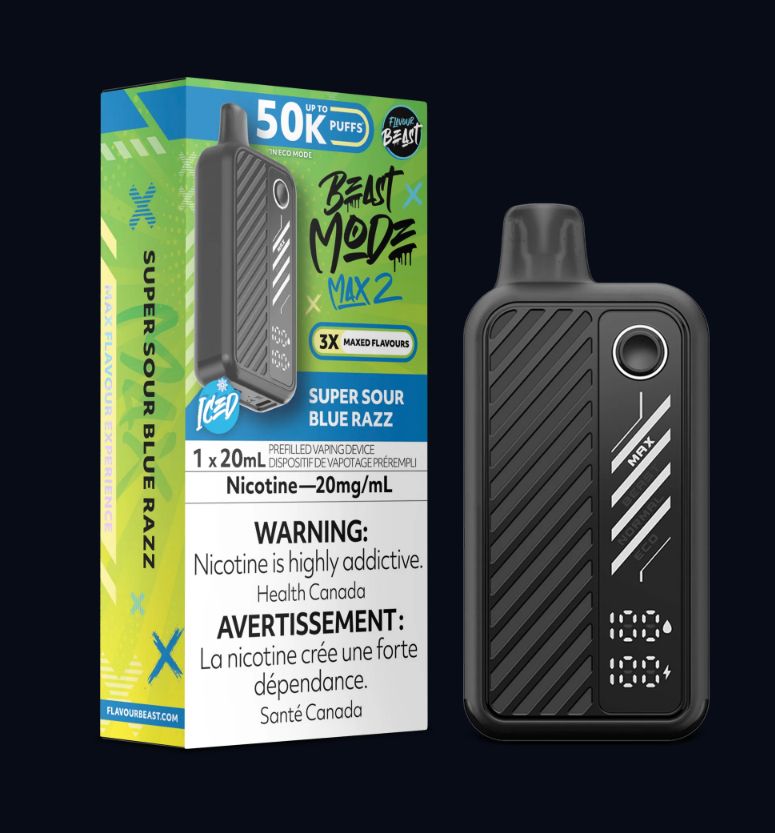 Beast Mode Max 2 Disposable - Super Sour Blue Razz