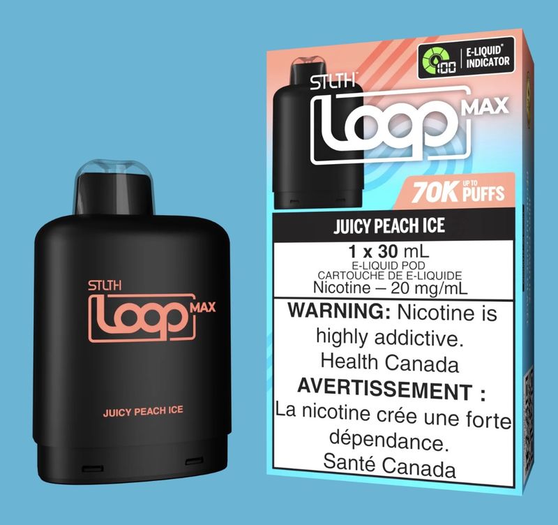 STLTH Loop Max Pod 70K - Juicy Peach Ice