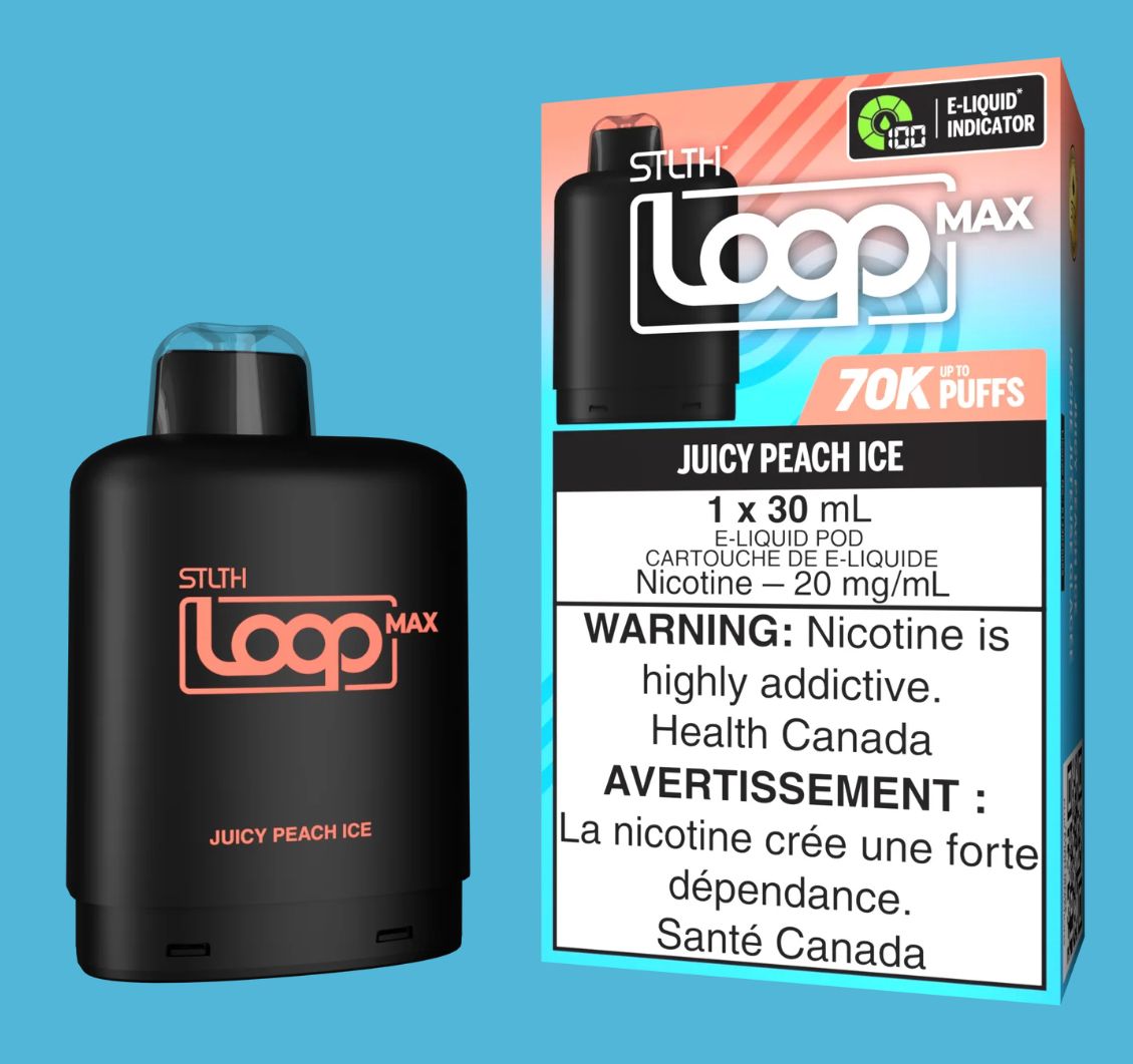 STLTH Loop Max Pod 70K - Juicy Peach Ice STLTH Loop Max Pod 70K - Juicy Peach Ice