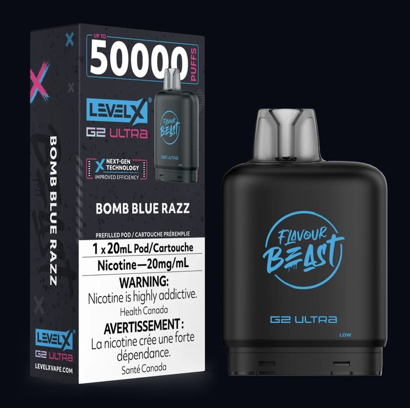 Level X G2 Ultra Pod - Bomb Blue Razz