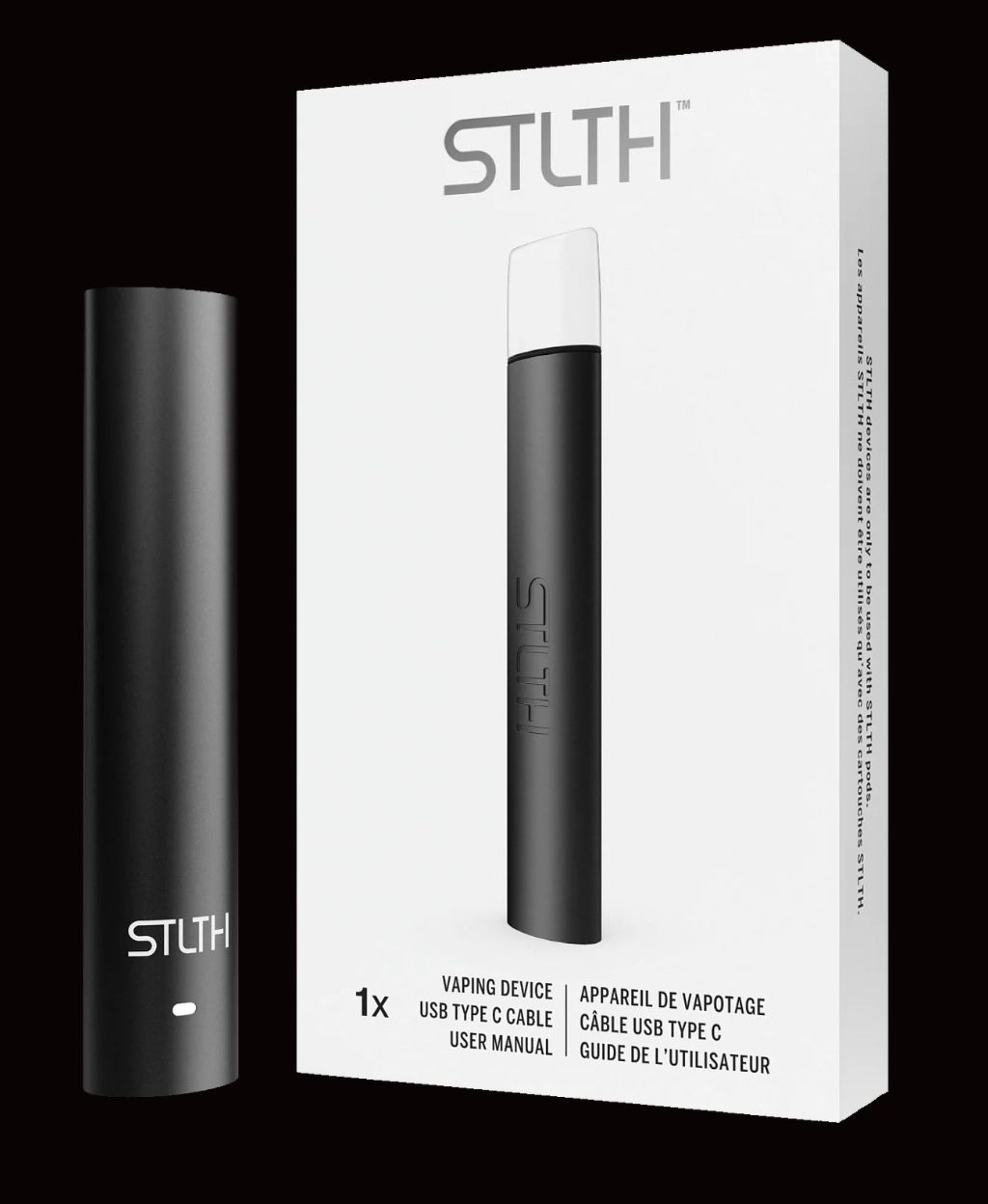 STLTH Device Type C - Black Metal