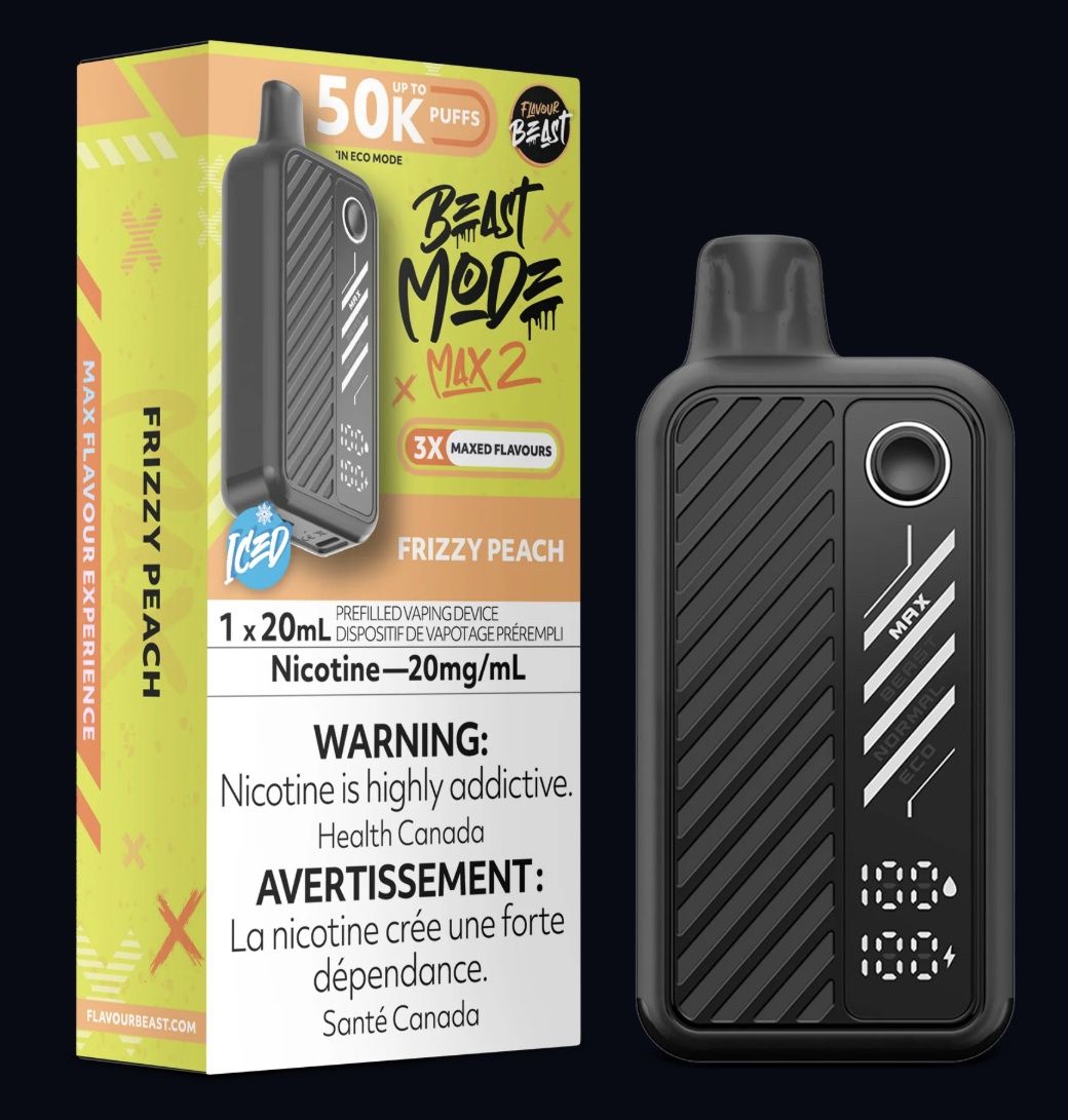 Beast Mode Max 2 Disposable - Frizzy Peach