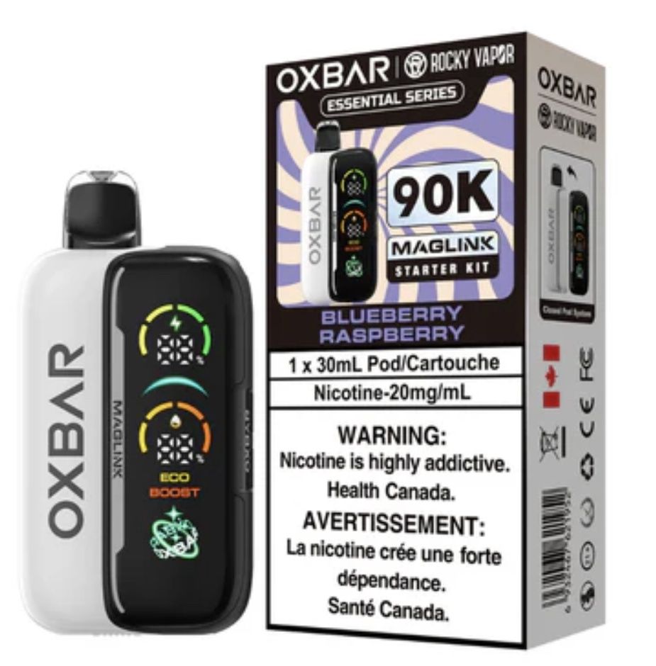 OXBAR x Rocky Vapor Maglink Starter kit - Blueberry Raspberry