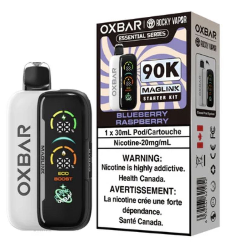 OXBAR x Rocky Vapor Maglink Starter kit - Blueberry Raspberry