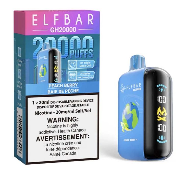 ELFBAR GH20000 Disposable - Peach Berry