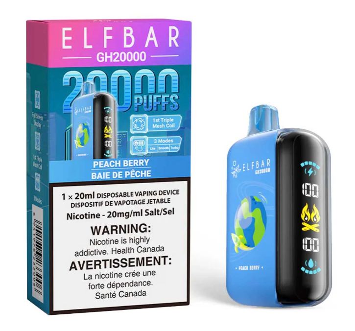 ELFBAR GH20000 Disposable - Peach Berry