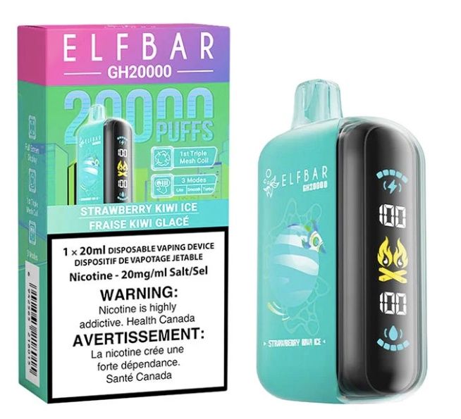 ELFBAR GH20000 Disposable - Strawberry Kiwi Ice