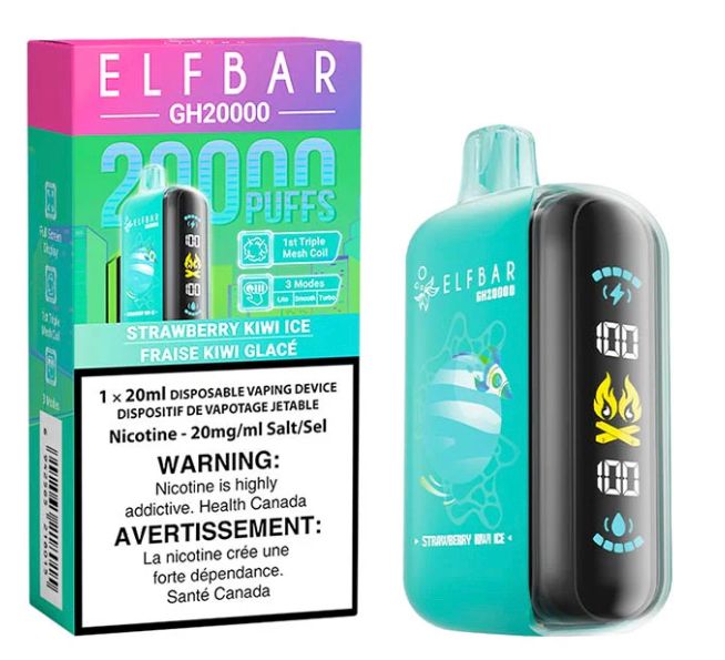 ELFBAR GH20000 Disposable - Strawberry Kiwi Ice
