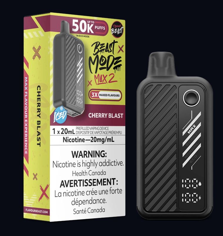 Beast Mode Max 2 Disposable - Cherry Blast (Iced)