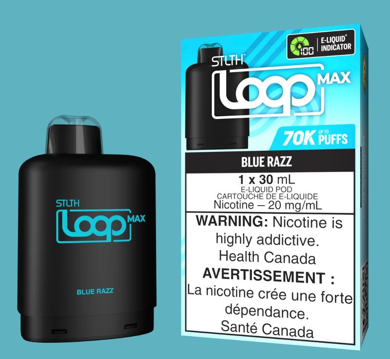 STLTH Loop Max Pod 70K - Blue Razz