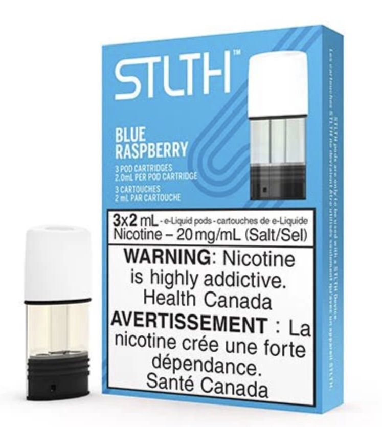 STLTH 20mL e-liquid pod - Blue Raspberry