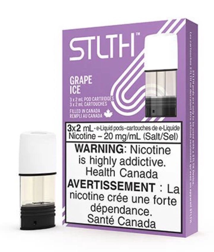 STLTH 20mL e-liquid pod - Grape Ice