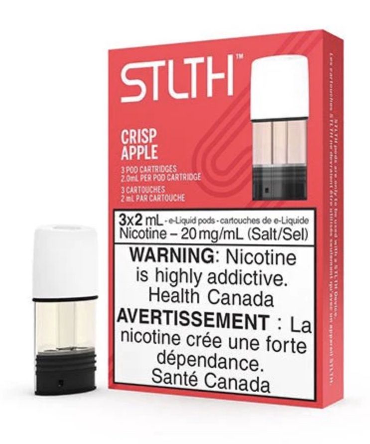 STLTH 20mL e-liquid pod - Crisp Apple