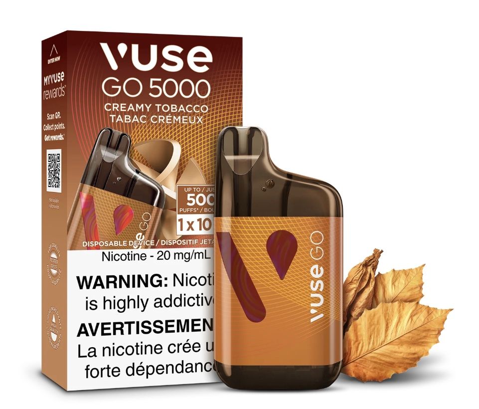 VUSE GO 5000 Disposable - Creamy Tobacco