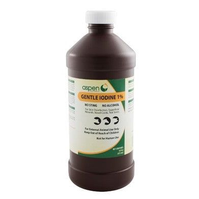Gentle Iodine 1% 16 oz With Sprayer Nozzle