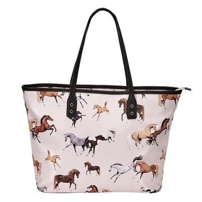 "Lila" Horses All Over Handbag