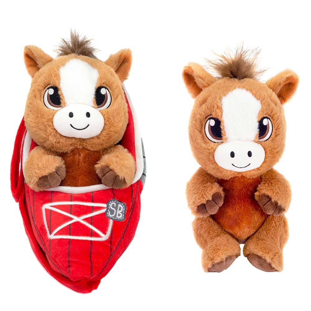 9.5" Cuddle Horse in Sling