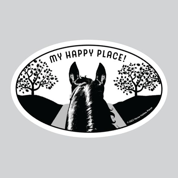 3" My Happy Place Sticker