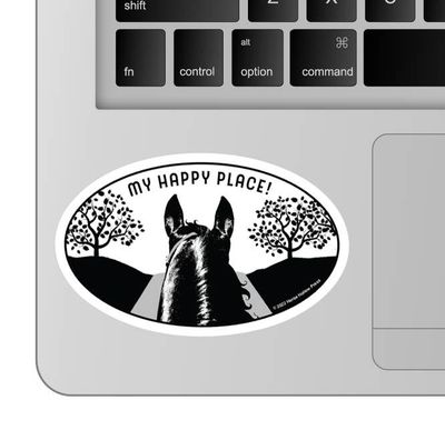 3" My Happy Place Sticker