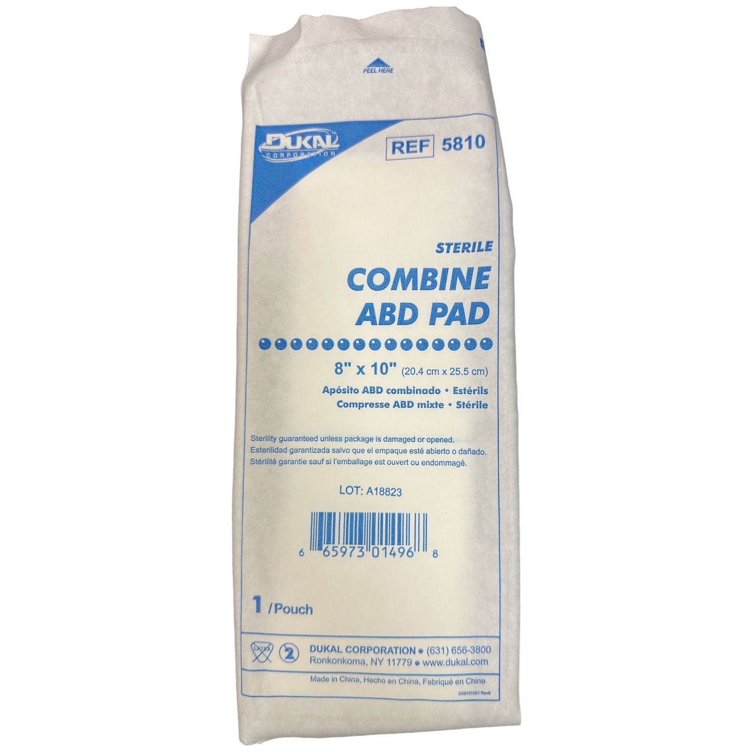 ABD Combine Abdominal Sterile Pad 8x10"