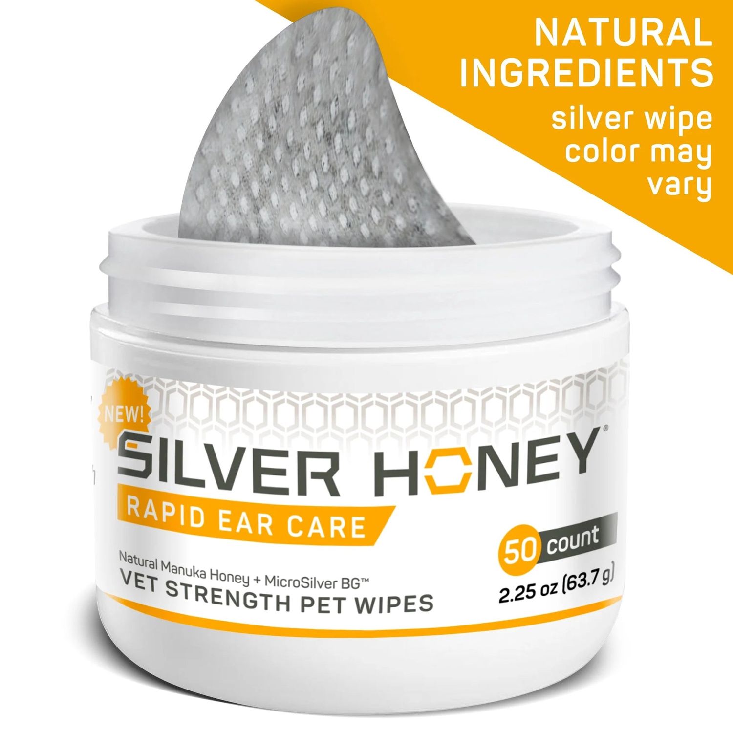 Rapid Ear Care Vet Strength Wipes