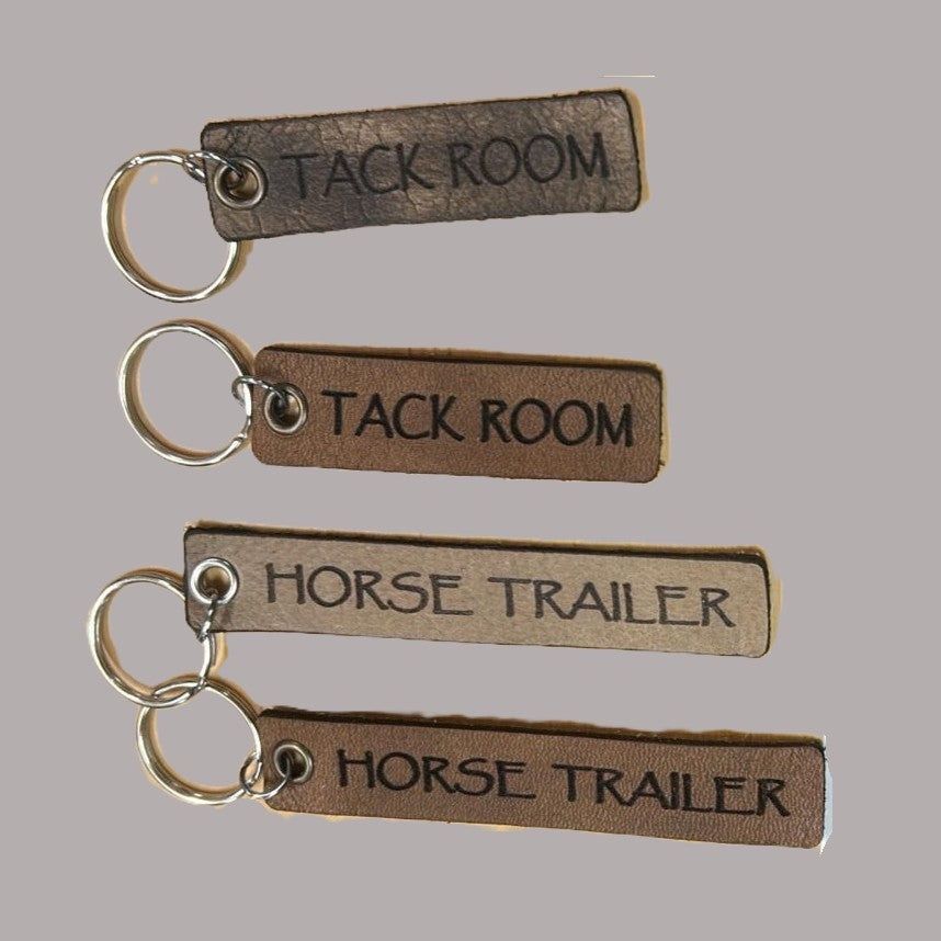 Back Forty Designs Simple Leather Tag
