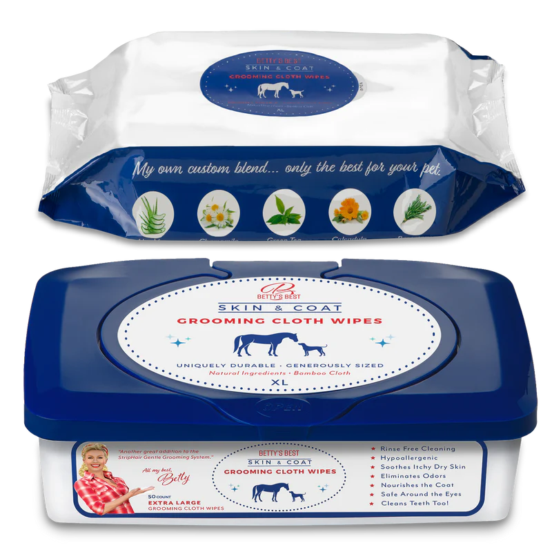 Betty's Best Skin &amp; Coat Cloth Wipes XL