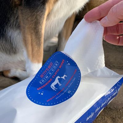 Betty's Best Skin &amp; Coat Cloth Wipes XL - Wipes Pack