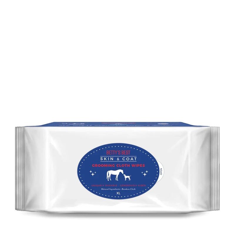 Betty's Best Skin &amp; Coat Cloth Wipes XL - Wipes Pack