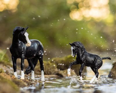 BREYER Nistar Blazing Kansas LOM &amp; GTF Blazing Ethel