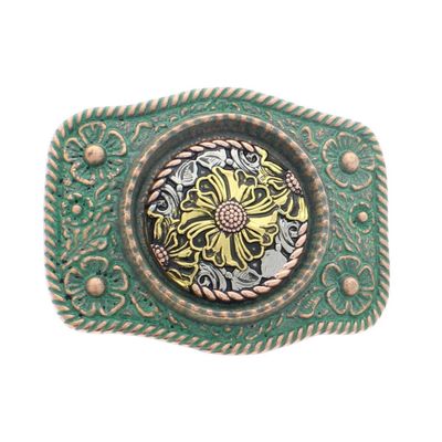 HHH Floral Belt Buckle