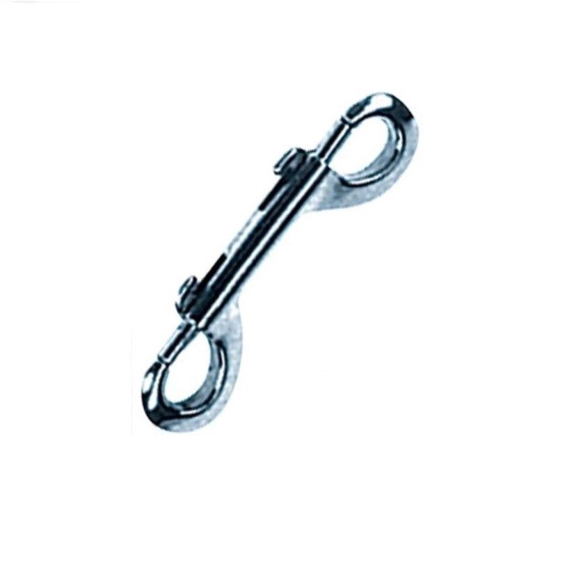 4 3/4" Double End Snap Nickel