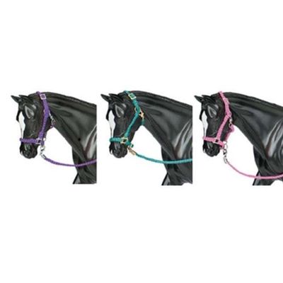 BREYER Hot Colored Nylon Halters - 3 Piece Assortment