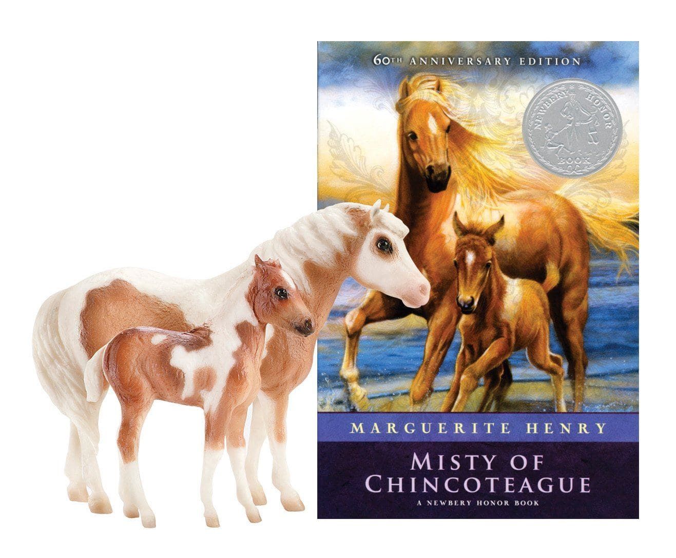 BREYER Misty and Stormy with Book