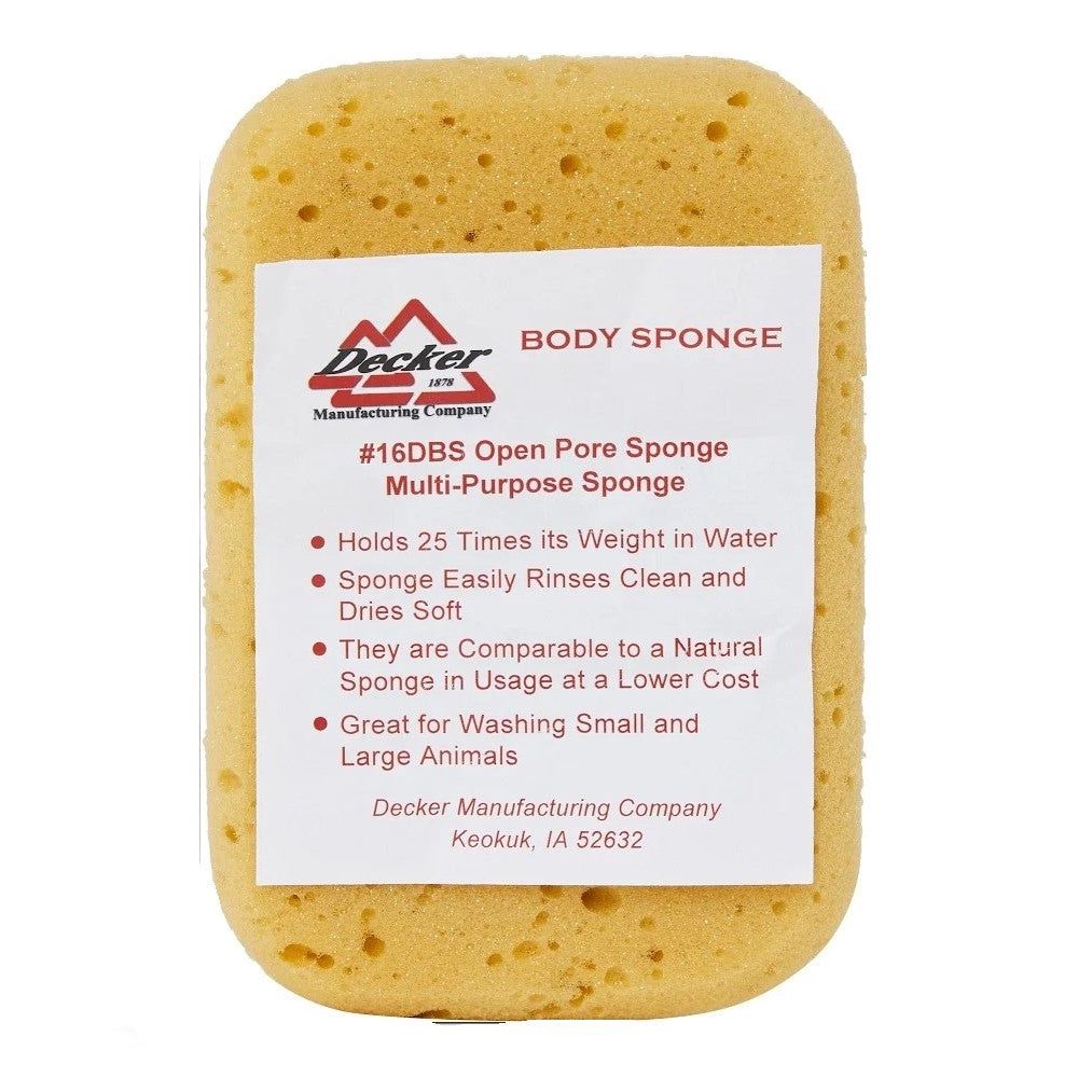 Decker Body Sponge
