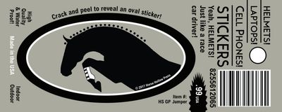 Horse Sticker: Grand Prix