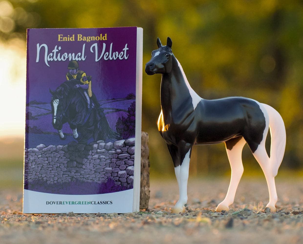 BREYER National Velvet Horse &amp; Book