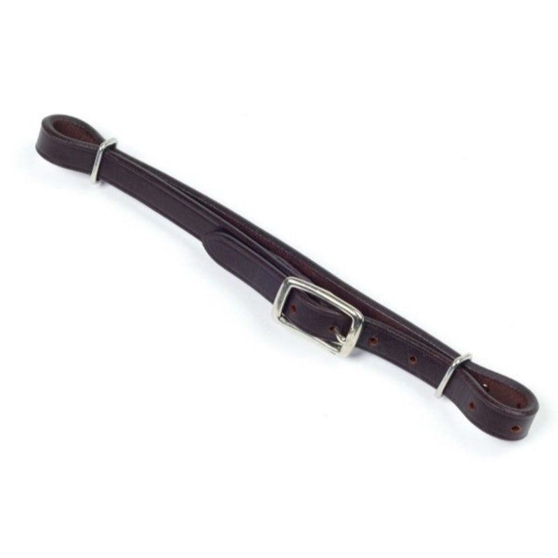 Camelot Leather Curb Strap - Brown