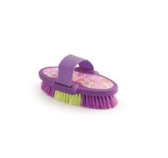 Equestria™ Sport Luckystar Small Patterned Body Brush - Blackberry