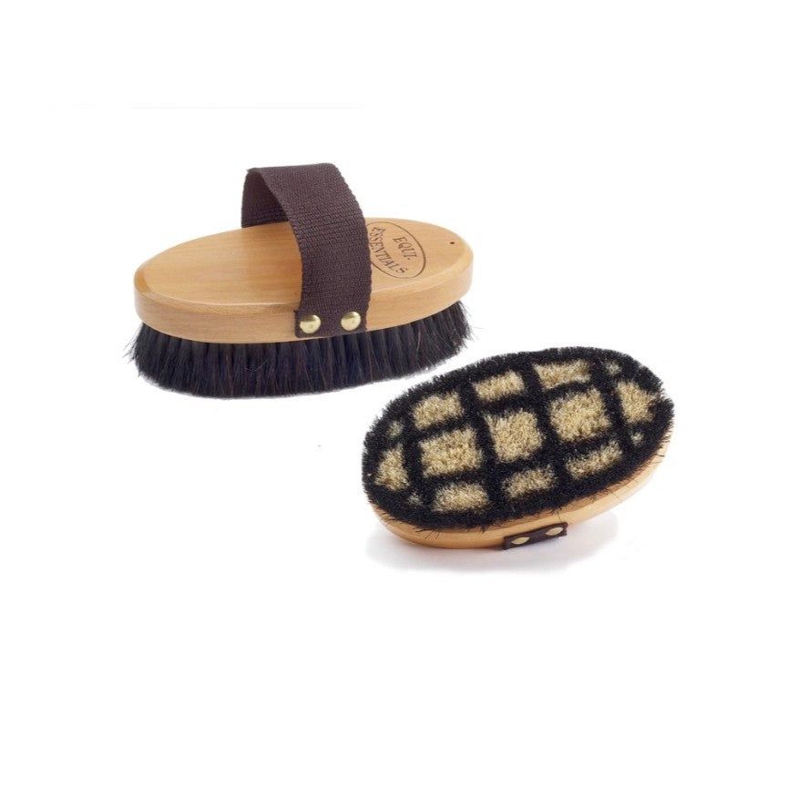 Equi Wood Back Sm Body Horsehair Brush