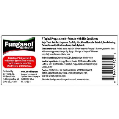 Fungasol Ointment 13 oz