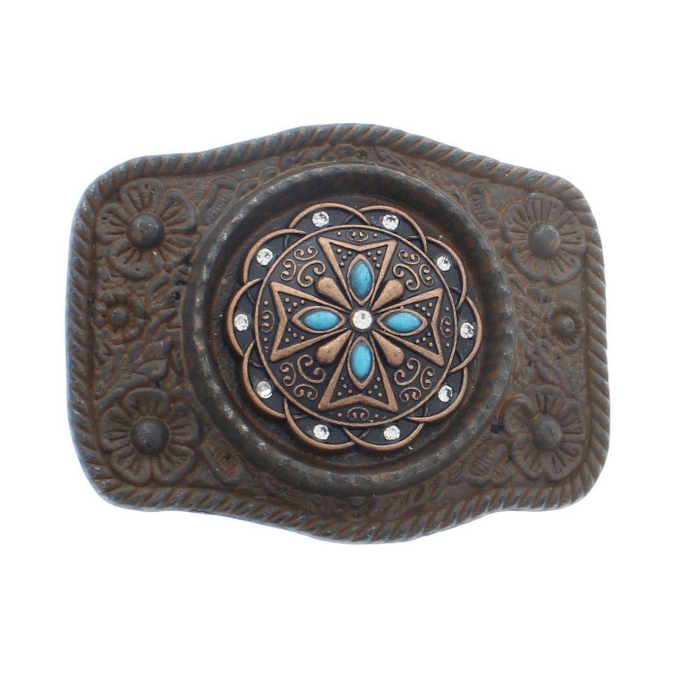 Rustic Copper Belt Buckle