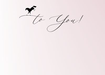 Horse Birthday Card: Happy Birthday
